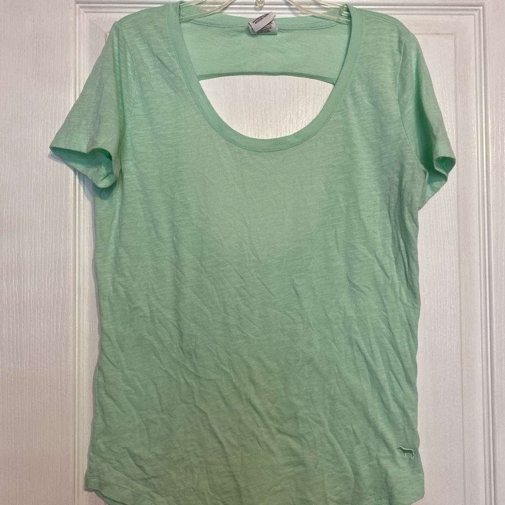 PINK cutout T-shirt